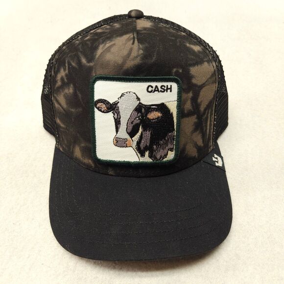 Goorin Bros Cash Cow Adjustable Casual Trucker Cap Mens Brown - Picture 1 of 6